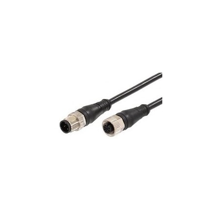 MOLEX Micro-Change (M12) Double-Ended Cordset With Knurled Hexnut, 5 Pole 885030B30M020